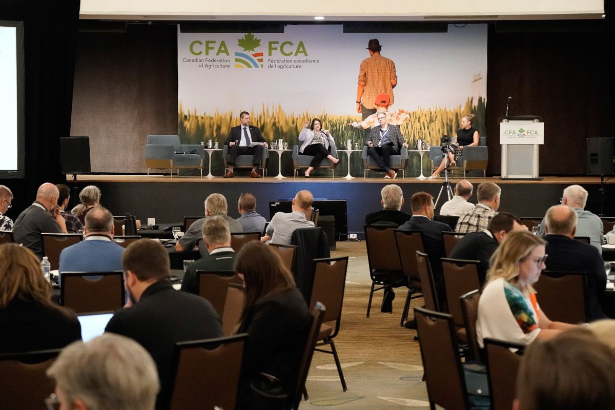 The panel at CFA