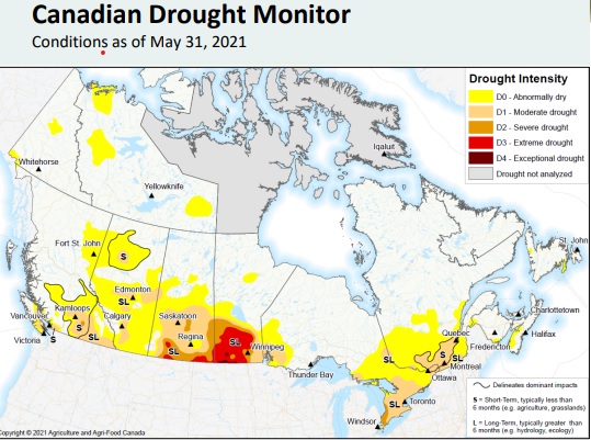 May drought monitor