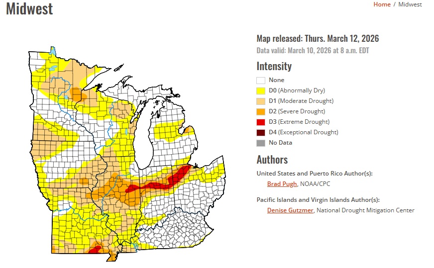 Midwest drought