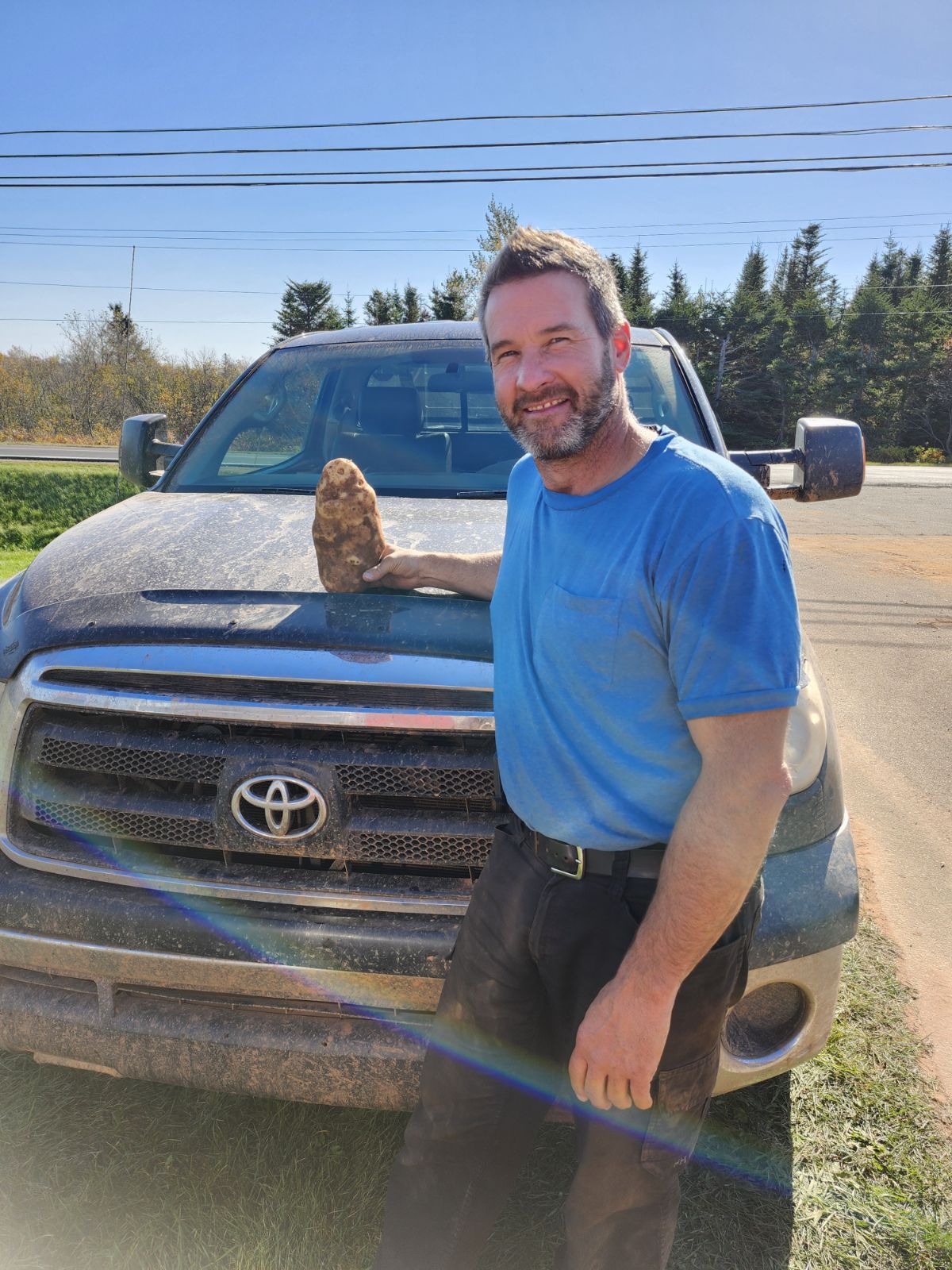 PEI potato grower Shawn Birch