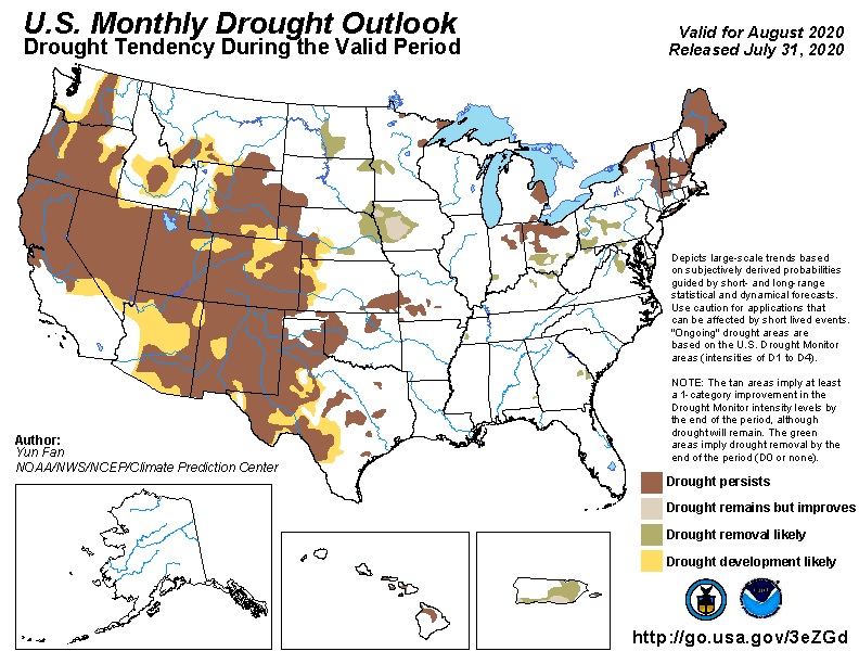 monthly drought monitor