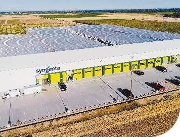 Nampa Idaho Trait introgression center from above