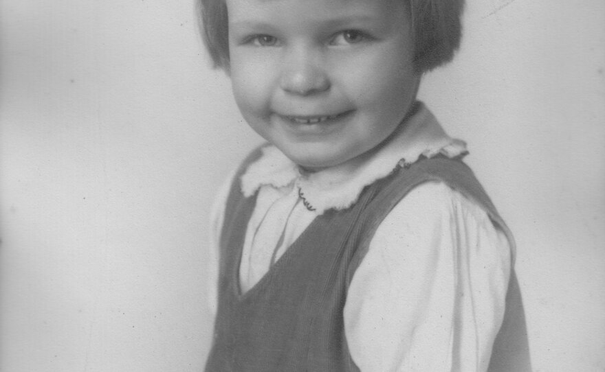 Mary-Dell Chilton as a child.