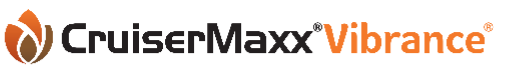 Cruiser Maxx Vibrance logo.