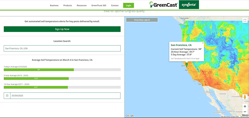 Syngenta Soil Temperature Map Field Insights Blog | Greencast | Syngenta