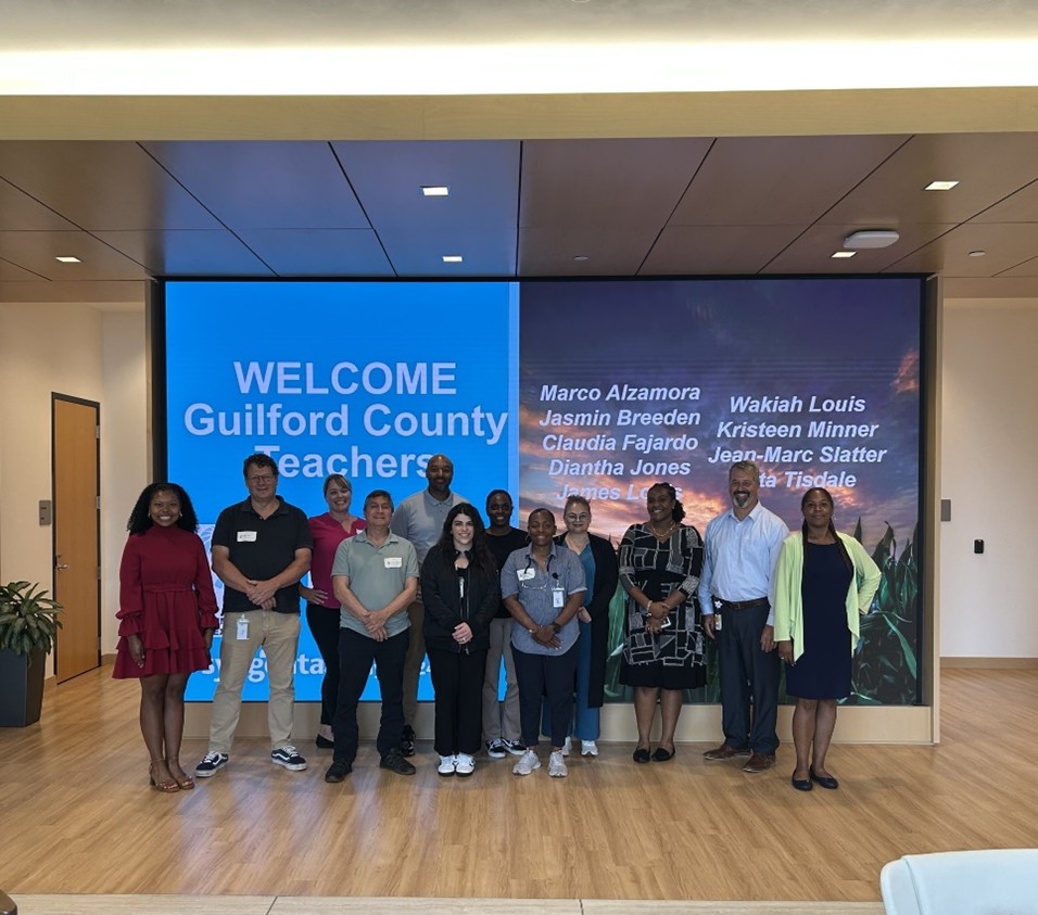 Guilford County Schools educators explored Syngenta's North American Headquarters during a four-day externship designed to bridge classroom learning with real-world agricultural innovation. (Photo courtesy of Syngenta)
