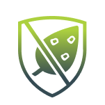 Early-season suppression of foliar soybean diseases, like frogeye leaf spot, target spot and Septoria brown spot.